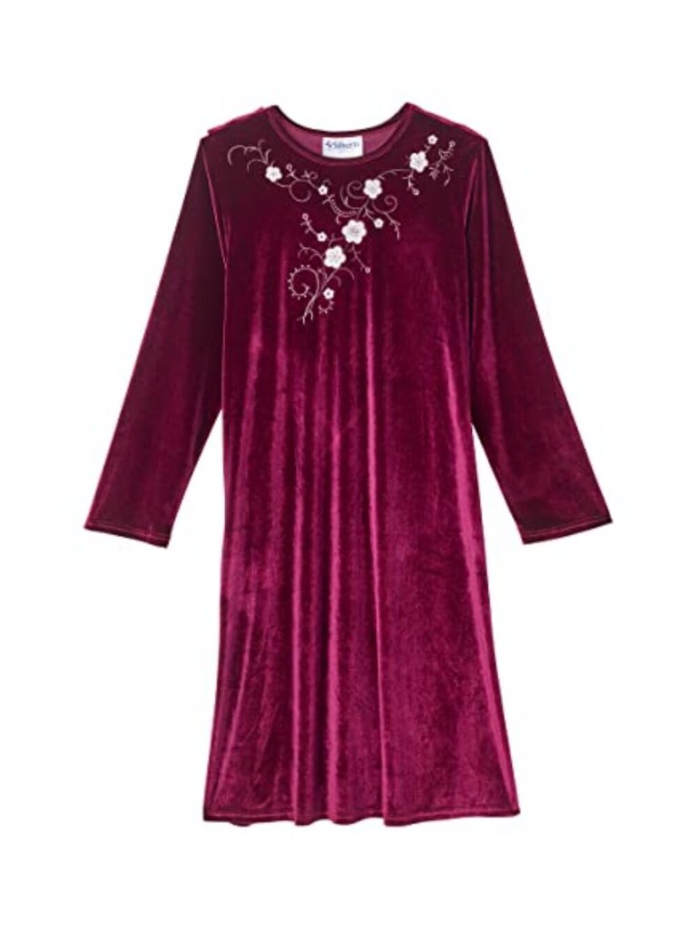 Adaptive Open Back Velvet Dress Snap Closure Assisted Dressing